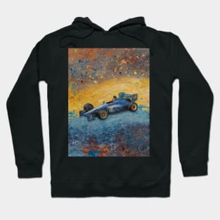 Racing Renaissance formula one painting Hoodie